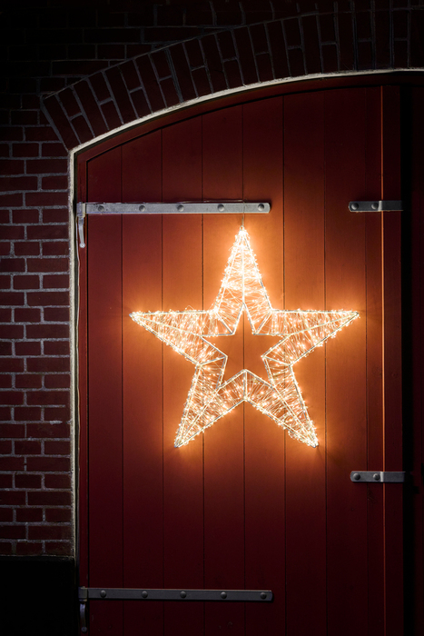 Stjerne 2000 Micro-LED m/blink Ø88 cm